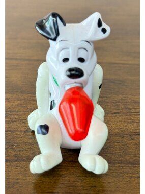 Vintage Disney Dalmatian Dog McDonalds Happy Meal Toy READ